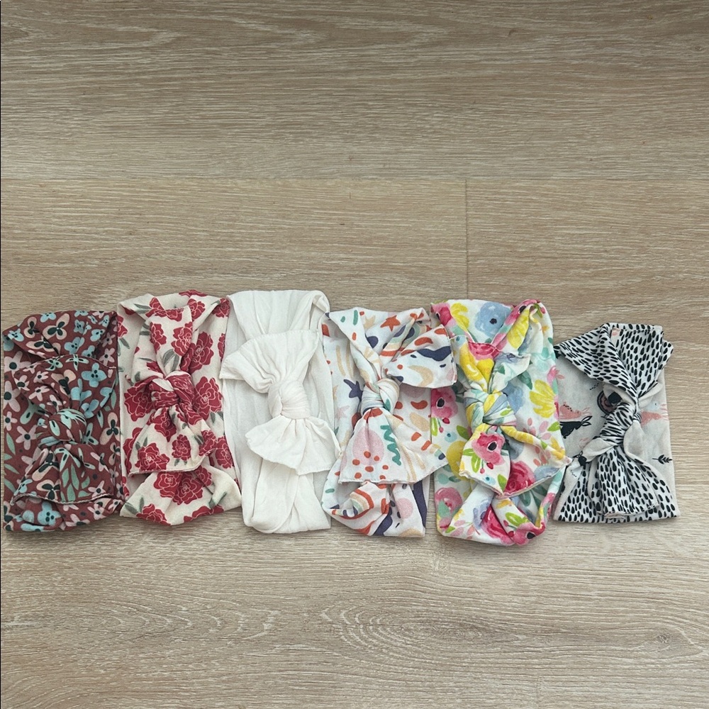 Baby Bling Bow Set of 6